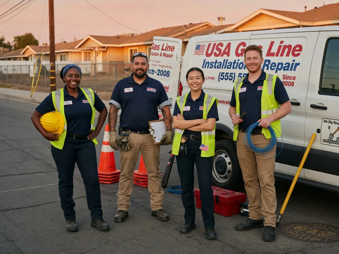 Gas Line Installation company in West Point, AR